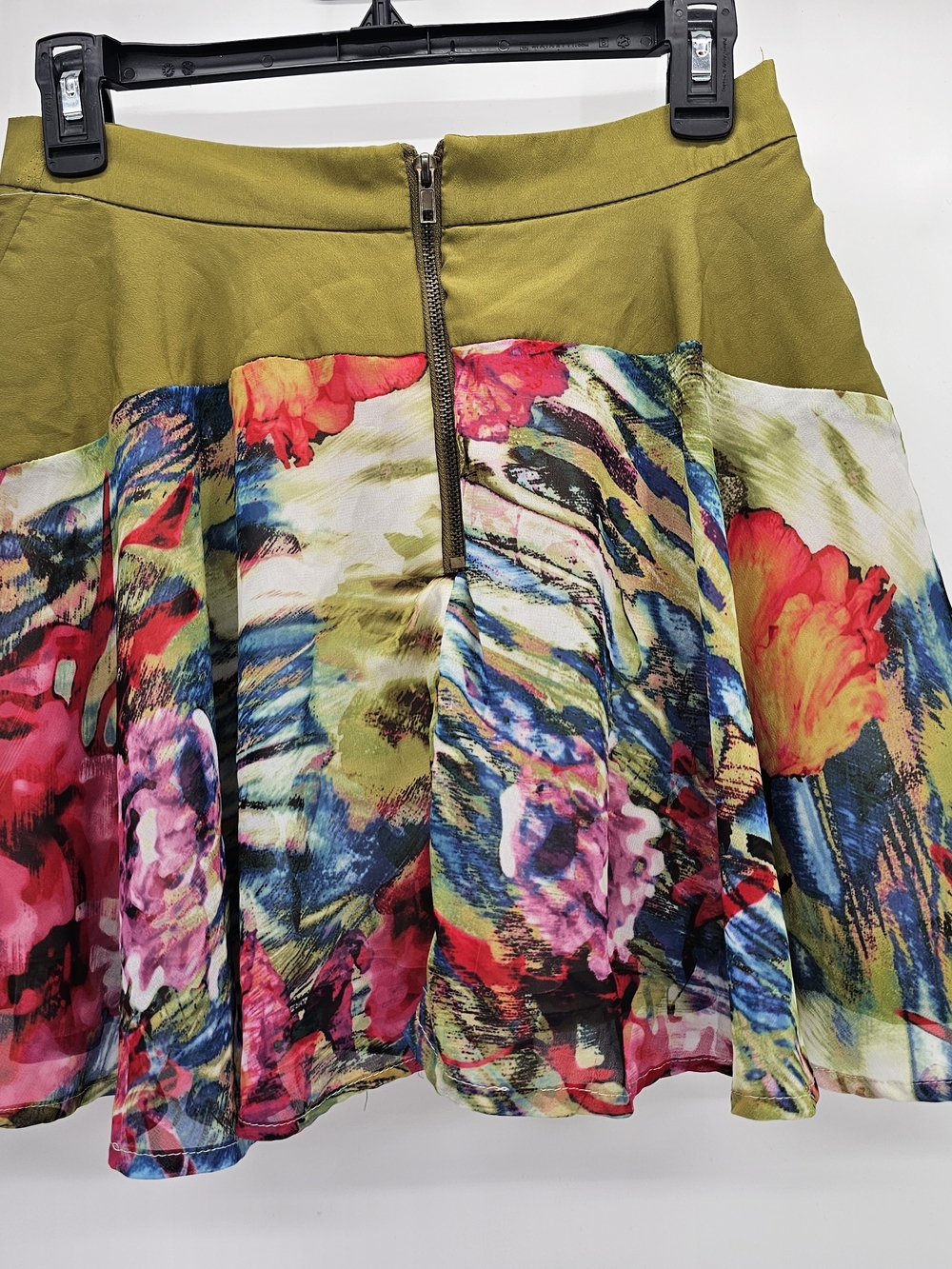 Chord Floral Flare Skirt S / 5 Y2k